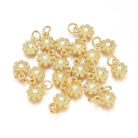Electroplated Alloy Charms X-PALLOY-G267-11G-1
