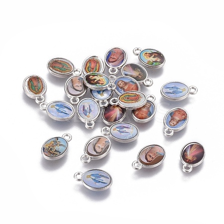 Glass Charms KK-F789-37P-1
