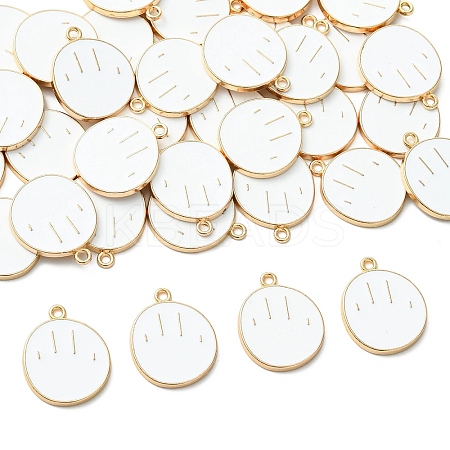 35Pcs Alloy Enamel Pendants ENAM-YW0008-01E-1