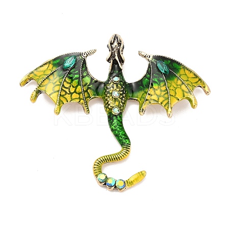 Alloy Rhinestone Big Pendants FIND-I060-01AG-03-1