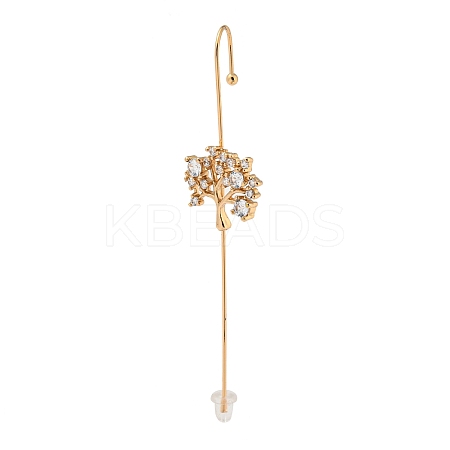 Rhinestone Stud Earring LS-EJEW-G378-01B-1