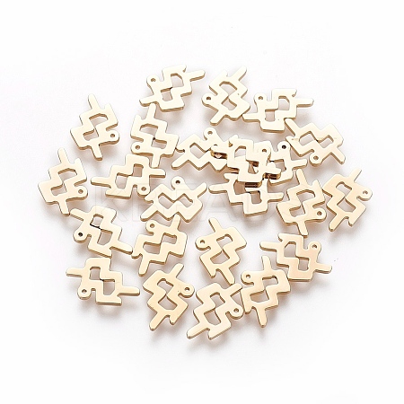304 Stainless Steel Charms STAS-L227-001D-1