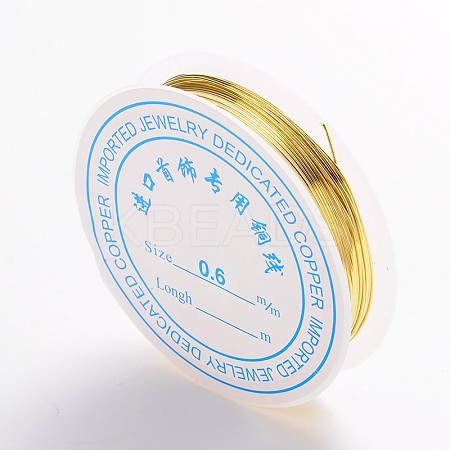 Round Copper Jewelry Wire CW0.6mm007A-NF-1