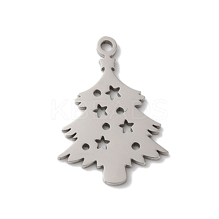 Non-Tarnish 5Pcs Christmas 201 Stainless Steel Pendants LS-STAS-Z068-01P-01-1