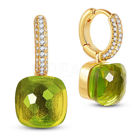 SHEGRACE Brass Dangle Earrings JE829E-1