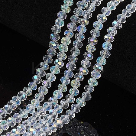 Electroplate Glass Beads Strands LS-EGLA-A034-T2mm-L19-1