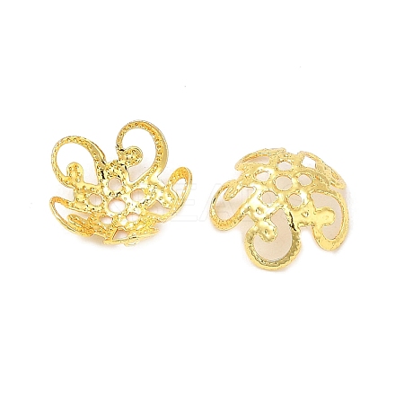 Brass Beads Cap KK-H446-03G-01-1