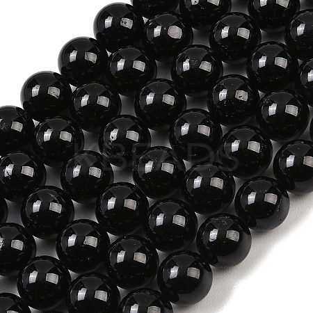 Natural Tourmaline Bead Strands LS-G-H1603-12mm-1