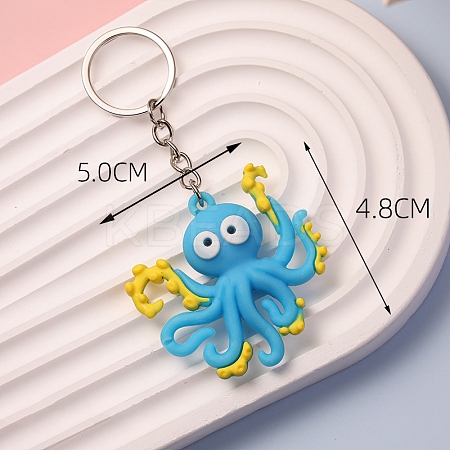PVC Plastic Keychain PW-WGD8CA8-01-1