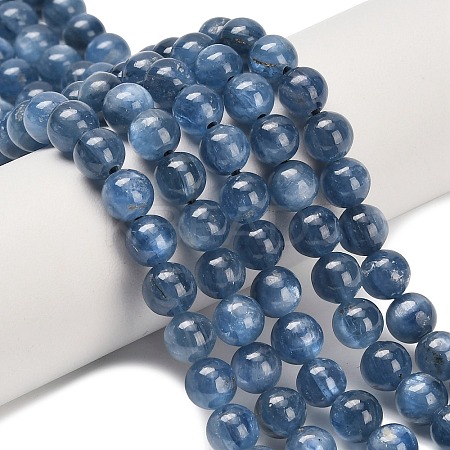 Natural Kyanite Beads Strands G-C259-B01-8mm-02-1