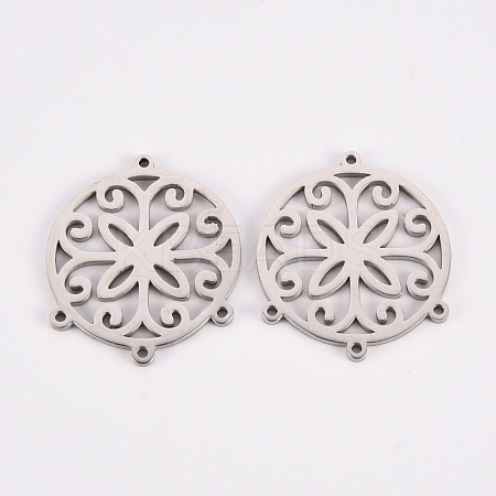 Tarnish Resistant 304 Stainless Steel Chandelier Component Links STAS-Q242-027-1