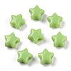 Opaque Acrylic Beads MACR-T047-01-21-3