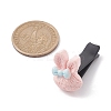 Rabbit with Bowknot Resin Car Air Vent Clips JEWB-BR00147-03-2