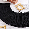 4 Yards Polyester Pleated Elastic Lace Ribbon OCOR-FG0001-79A-5