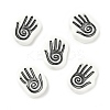 Handmade Porcelain Beads PORC-D025-02F-1