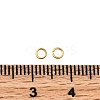 Brass Open Jump Rings KK-B147-03A-G-4