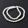 Electroplate Glass Beads Strands X-GLAA-E036-13E-4