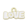 Valentine's Day Alloy Enamel Pandants PALLOY-V001-06F-1