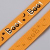 Halloween Polyester Ribbons OCOR-WH0120-29E-2