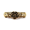 Tibetan Style Alloy Curved Tube Beads PALLOY-J684-07AG-2