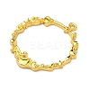 Ocean Theme Alloy Open Back Bezel Pendants PALLOY-F321-03F-G-2