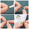 120Set 2 Colors Iron Lapel Pin Backs IFIN-SC0001-41-4