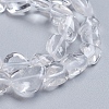 Natural Quartz Crystal Beads Strands G-G841-A12-4