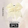 2Pcs Rubber Hair Ties MRMJ-SC0001-49G-2