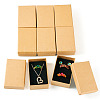 Rectangle Cardboard Paper Jewelry Box LS-CON-TAC0015-01C-1
