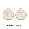 Golden Plated Alloy Charms ENAM-SZ0001-25A-D-2