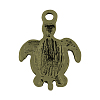 Tibetan Style Alloy Sea Turtle Pendants LS-TIBEP-22101-AB-FF-2