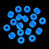 Transparent & Luminous Plastic Beads X-KY-T025-01-H09-6