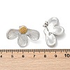 304 Stainless Steel Two Tone Stud Earrings EJEW-S265-09GP-5