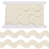 Cotton Wavy Fringe Trim Ribbon OCOR-GF0004-49K-6