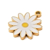 Ion Plating(IP) 304 Stainless Steel Enamel Pendants X-STAS-Q301-09G-2