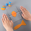 1Pc Plastic Scraper AJEW-SP0002-51-5