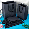 15Pcs 3 Sizes Rectangle Paper Gift Storage Tote Bags with Handle ABAG-TA0001-73B-9