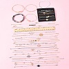 8Sets 8 Styles Iron Alloy Link Bracelets Set for Women BJEW-FS0001-10-5