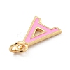 Rack Plating Brass Pendants KK-C065-02-G-1-4