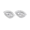 Non-Tarnish 304 Stainless Steel Eye Stud Earring Findings EJEW-I285-07P-1