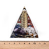 Orgonite Pyramid Resin Energy Generators DJEW-N003-07E-4