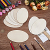 Unfinished Blank Wooden for Painting Arts WOOD-WH0048-18A-3