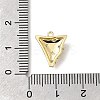 Brass Micro Pave Cubic Zirconia Pendants LS-KK-U061-05G-02-3