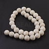 Synthetic Magnesite Beads Strands X-TURQ-S192-12mm-1-2