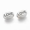 Mens Valentines Day Gift Idea Tibetan Style Alloy Beads TIBEB-5850-AS-RS-2
