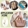 16Pcs Glass Bottle Keychains KEYC-NB00035-5