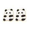 Animal Alloy Enamel Cabochons AL-CBA1A6F-01KCG-A-1