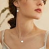 18Pcs 3 Colors Natural Cultured Freshwater Pearl Pendants PALLOY-YW00036-6
