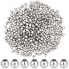 Round 316 Surgical Stainless Steel Spacer Beads STAS-CN0001-40B-1