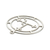 Tarnish Resistant 304 Stainless Steel Sigil of Lilith Pendants STAS-P201-04P-3